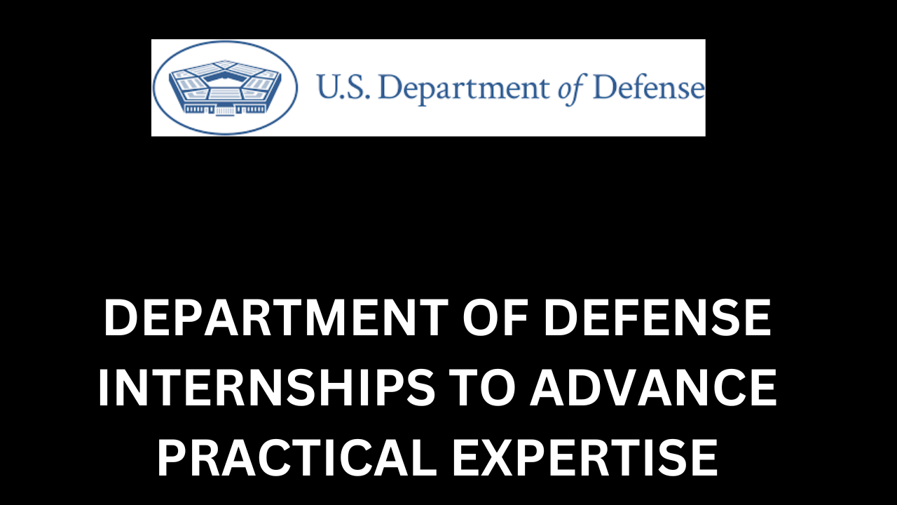 Department Of Defense Internships