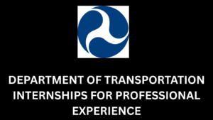 Department of Transportation internships