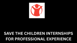 save the children internships