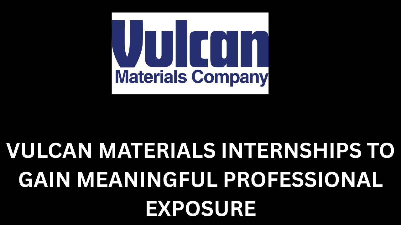 Vulcan materials internships